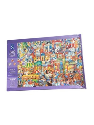 WHSmith Bill Bell No. 5 52nd Street 1500 Piece Jigsaw Puzzle Sealed Bag