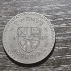 1967 Ghana 20 Pesewas      ***Free Combinrd Shipping****