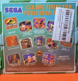 SEGA Genesis Model 3 Clone With LED Power Light - CIB Video Game Console - Read!