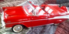 1957 Chevy Bel Air Conv 1:18 Red Nice no box
