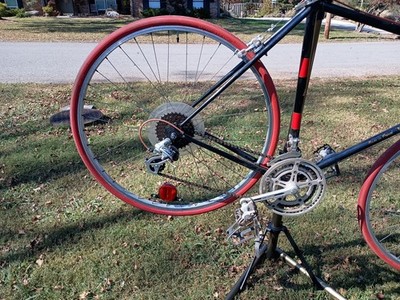 Vintage MOTOBECANE Super Mirage Road Bike, Black, Steel, 60 cm