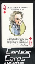 Katharine Hepburn 2006 Hero Decks Hooray for Hollywood Playing Cards #QD