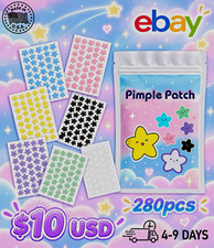 Hydrocolloid Star Pimple Patches 280PCS Waterproof Cruelty-Free