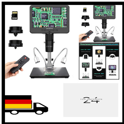 Andonstar AD246S-M HDMI Digitales Mikroskop mit 7-Zoll-Bildschirm 2000x, 3