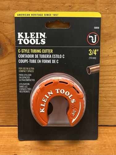 Klein 50056 3/4" C-Style Copper Tubing Cutter (NEW SEALED)