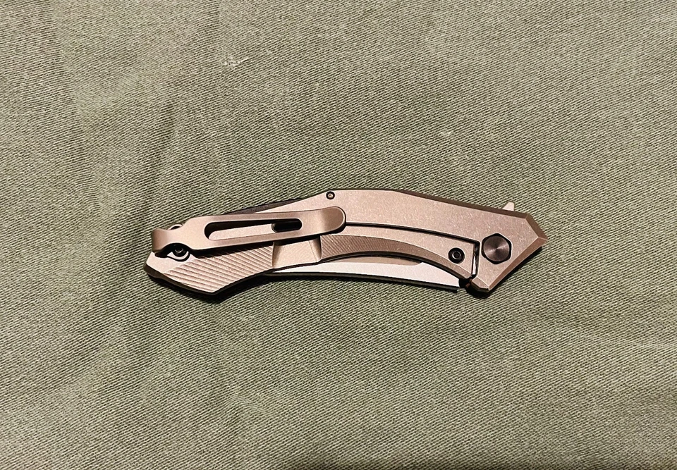 Масштаб Zero Tolerance 0460 Sinkevich Custom Desert Ironwood S35VN нержавеющая сталь - Изображение 4 из 4