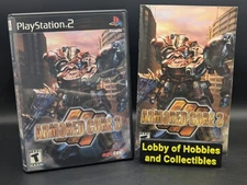 Armored Core 3 ( Sony PlayStation 2 PS2 ) CIB W/ Reg- Near Mint Disc - Pristine 