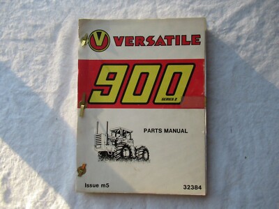 Versatile 900 Series 2 4WD Tractor Parts Manual Catalog Book Original