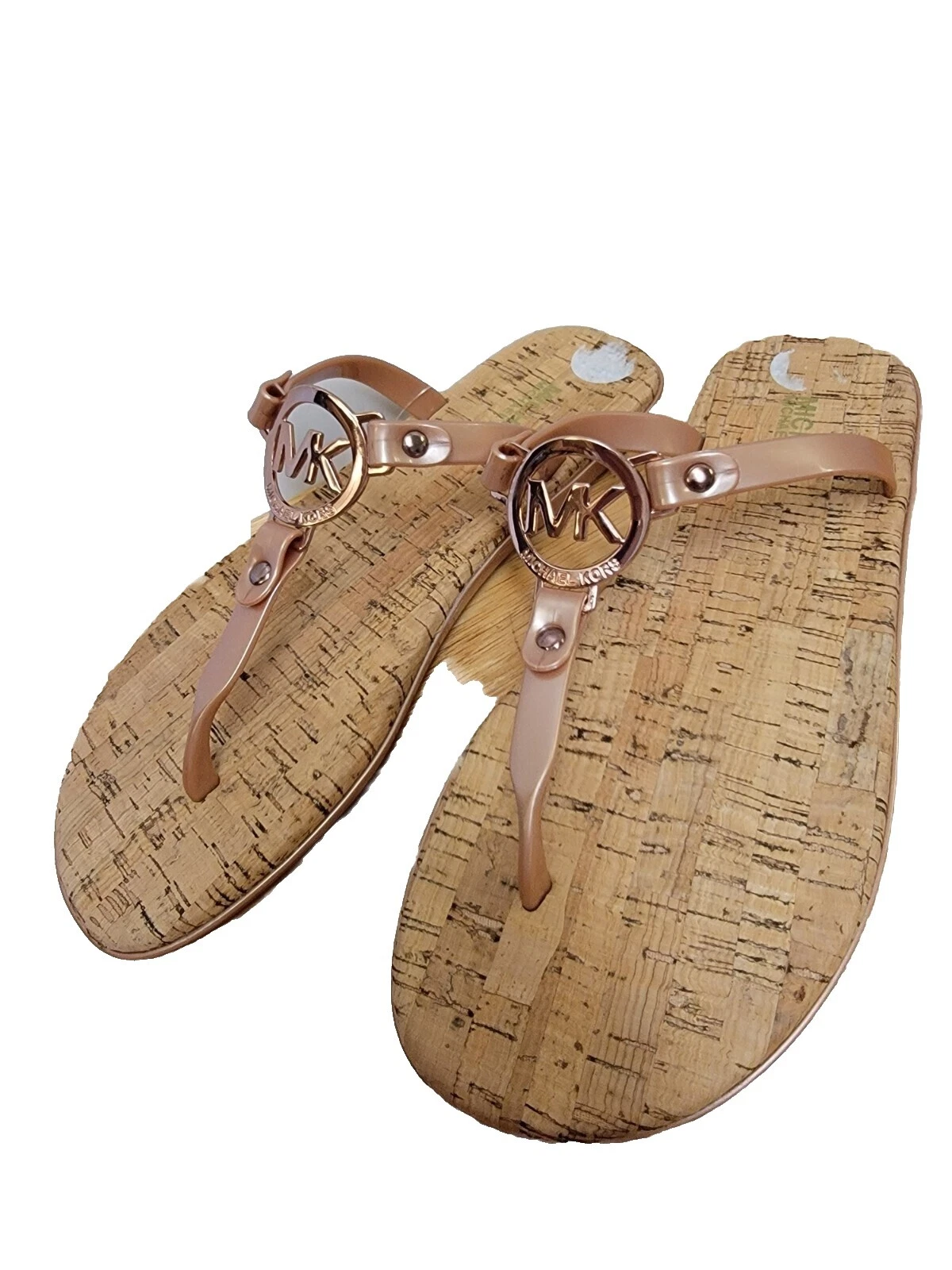 Sandalias superiores de plástico para mujer Michael Kors