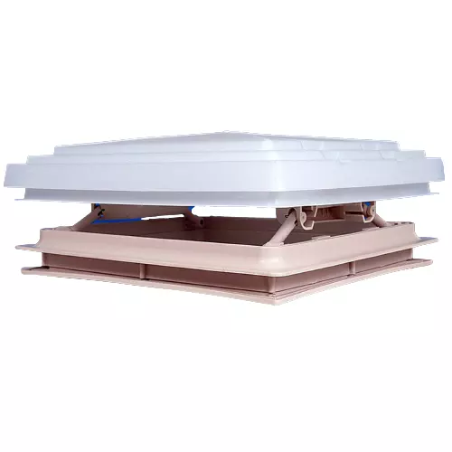 Roof Vent Sky Light Caravan Motorhome 400 x 400mm Flynet Beige MPK Rooflight - Picture 1 of 6