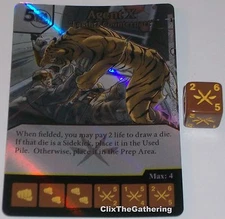 Foil AGENT X: "EARTH-2 COUNTERPART" 82 Deadpool Dice Masters Rare