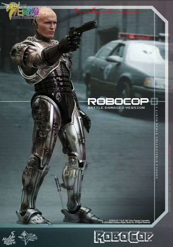 Perfect Hot Toys Mms265 Robocop: Robocop Battle Damaged Version In