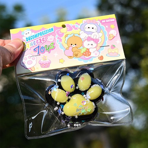 Taba Squishy Cat's Paw New Fidget Toy Handmade Mini Kawaii Plüsch kleine Pfote - Picture 11 of 43