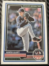 2023 Panini Stars & Stripes Hunter Elliott   #67 USA Collegiate National Team