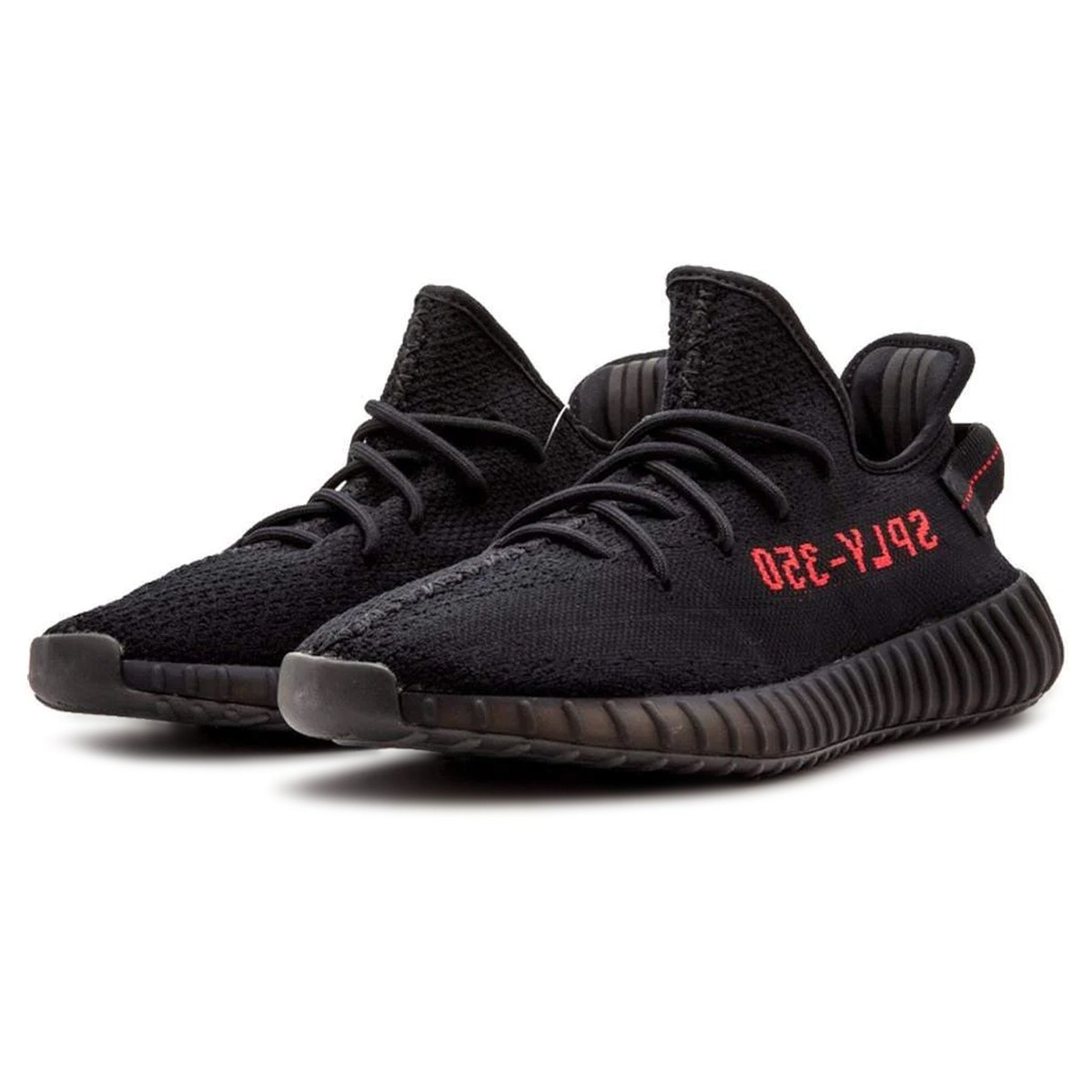 Adidas Yeezy Boost 350 V2 Bred Core Black Red | eBay UK