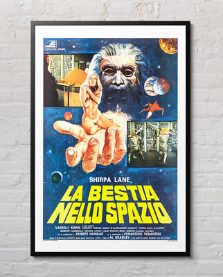Movie Poster Beast in Space La Bestia Nello Spazio 1980 24x36 inch Glossy M8031