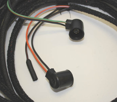 1965 Ford Mustang Tail Light Wire Harness Kit - Correct Boots & Wire Loops, DOT Certified