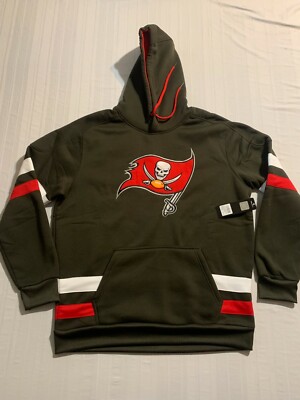 Tampa Bay Buccaneers NFL Team Apparel Pewter Gray Men's Pullover - Main Image