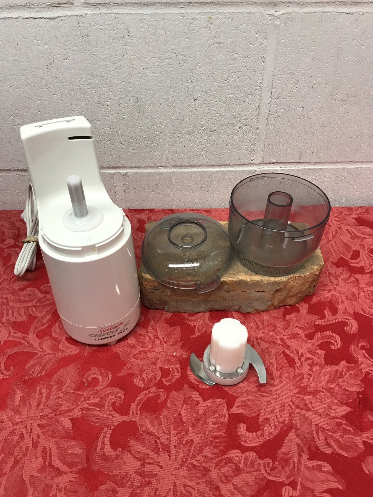 SUNBEAM OSKAR JR. Food Processer CHOPPER PLUS model 14131 180 watts eBay