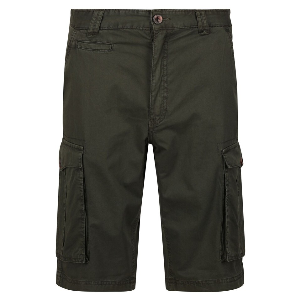 Men's Multi-Pocket Fitness Gym Plain Shorts Casual Work Cargo Combat