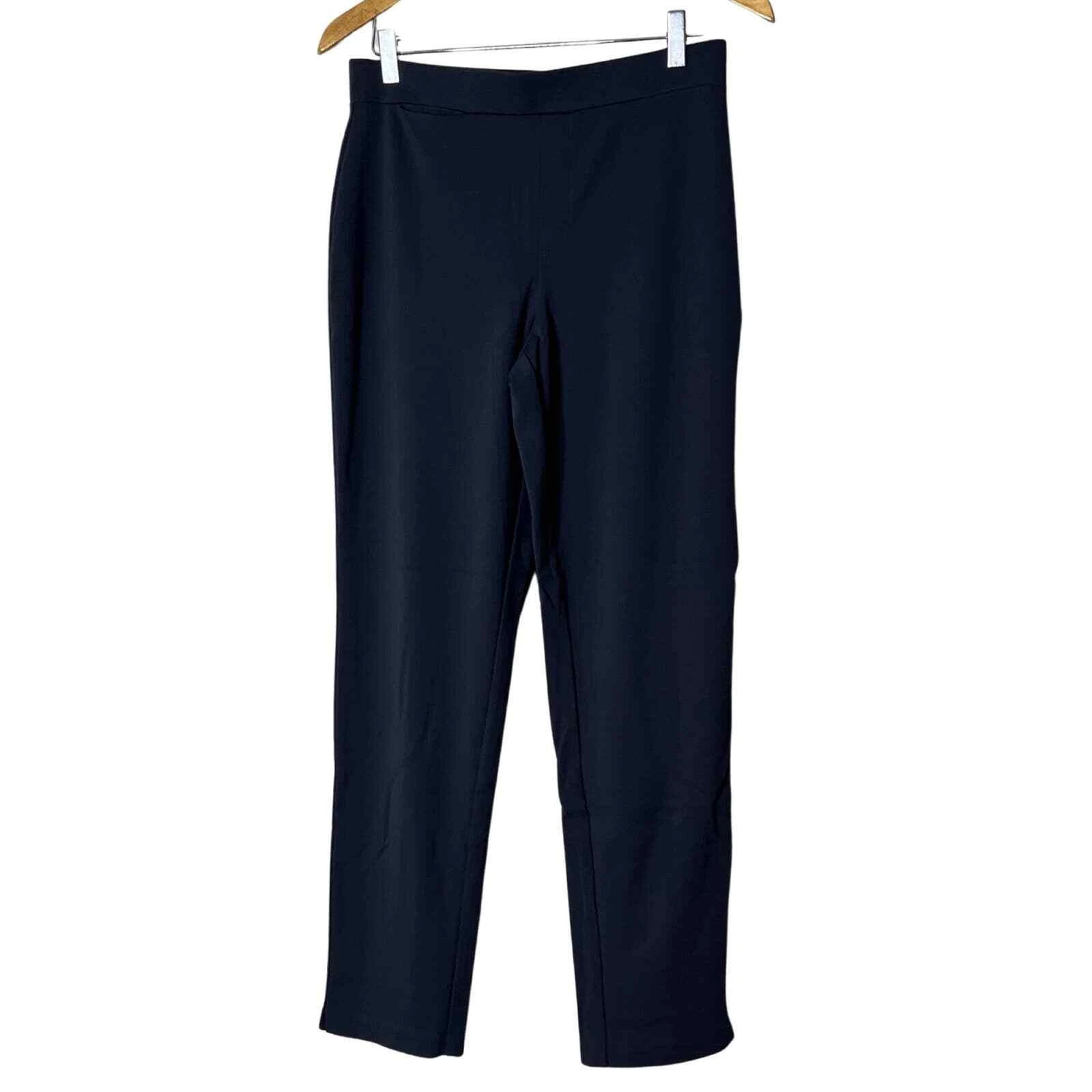 Pantalon tricoté Susan Graver Everyday Supreme gris mine S