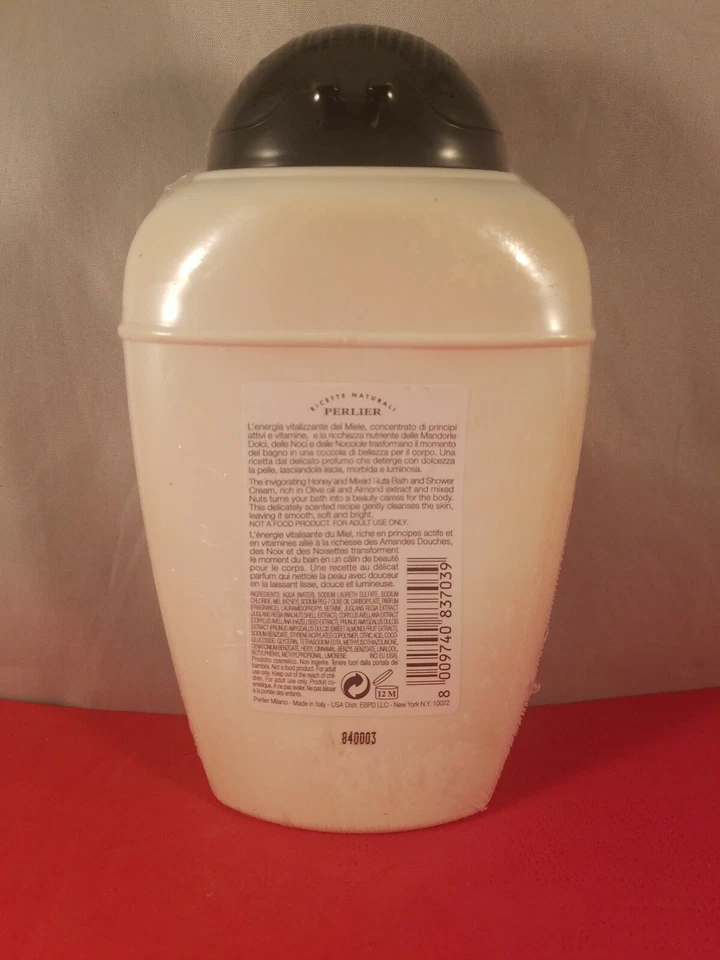 Perlier Body Honey MIEL " Honey And Mixed Nuts 8oz Bath & Shower Gel - Image 4 of 4