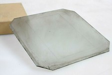 7" Ground Glass w Clipped Corners