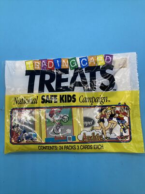 National Safe Kids Campaign Trading Cards Archie New 24 Packs