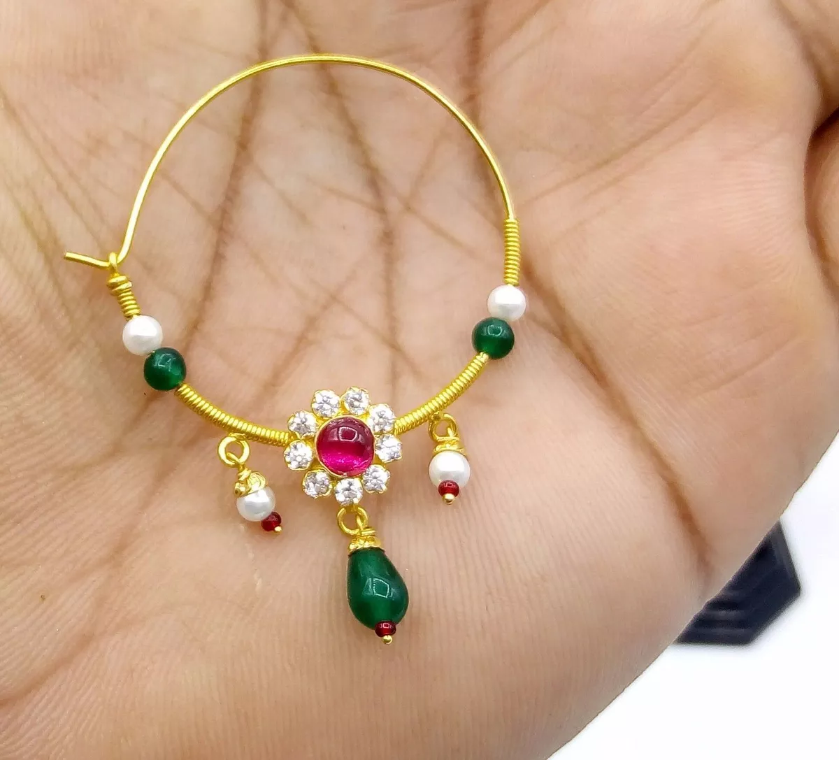 Antique clearance gold nath