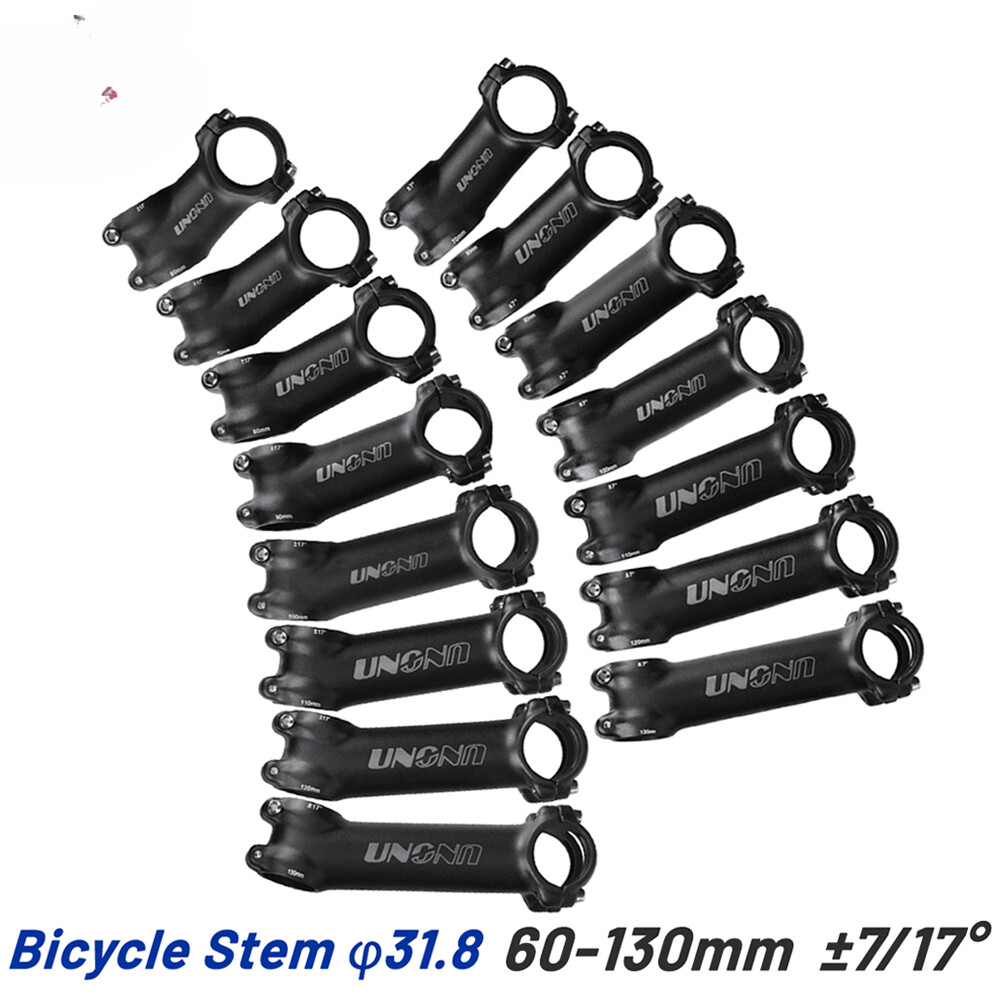 7/17 Degree MTB Road Bicycle Stem 31.8mm 60-130mm Bicycle Power