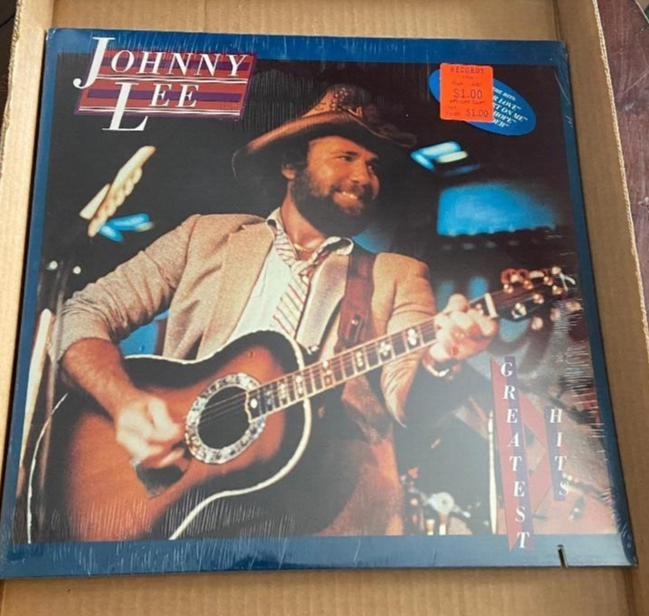 Johnny Lee Greatest Hits 1983 LP Vinyl Record Sealed CUT OUT HYPE STICKER