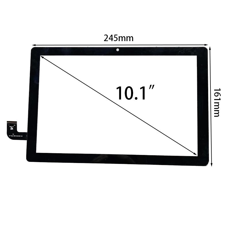 10.1 inch Touch Screen Panel Digitizer Glass For XC-GG1010-629-FPC