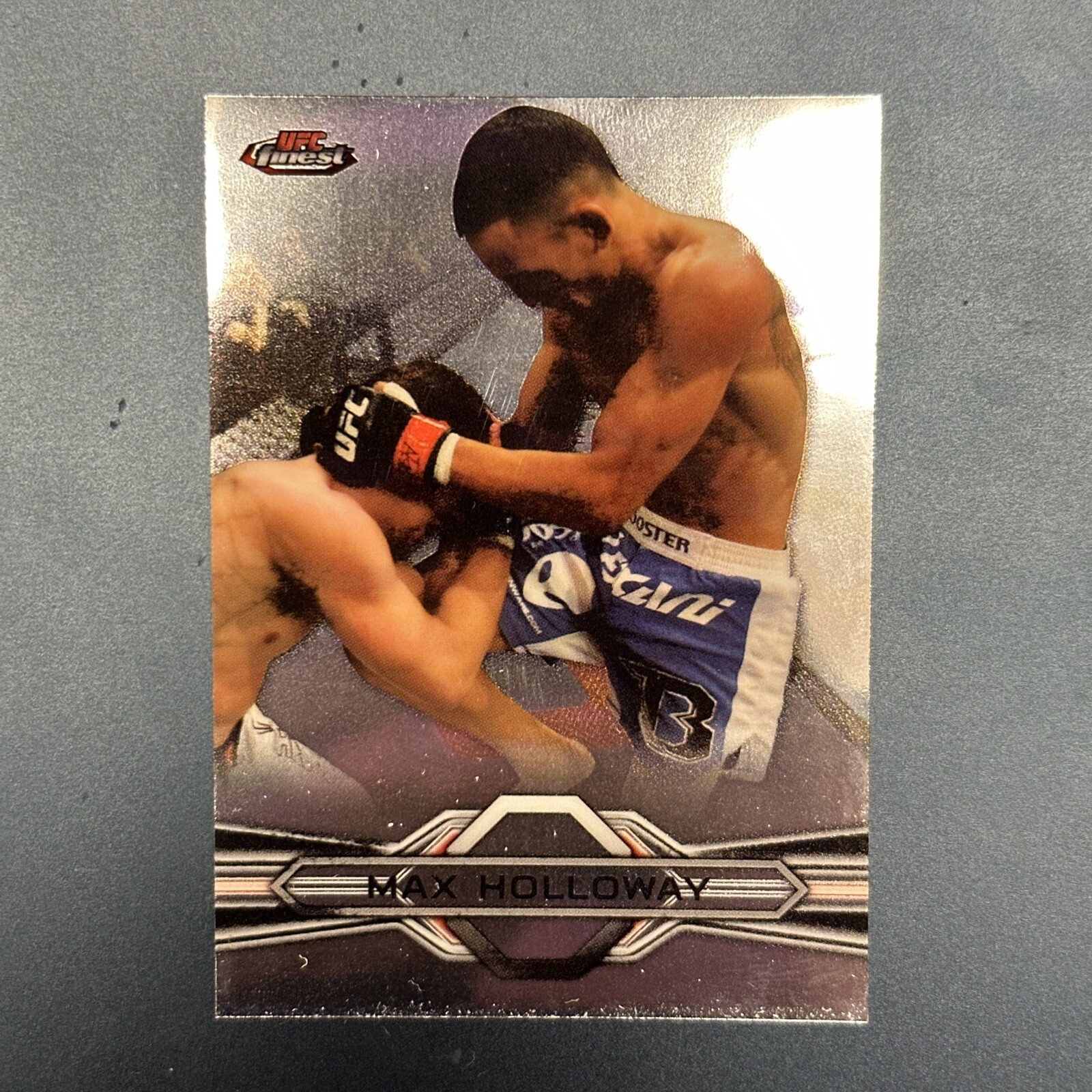 2013 Topps UFC Finest Max Holloway #62 Rookie RC