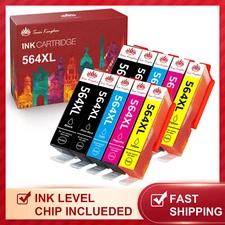 564XL Ink Cartridge for HP Photosmart 5510 7510 7525 Deskjet 3520 3522 3524 3526