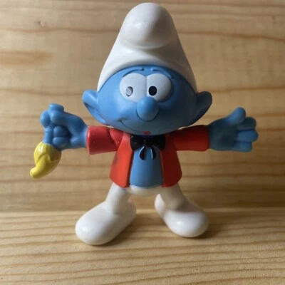 FIGURINE Les Schtroumpfs Peintre 2018 Smurf MC DONALD'S MAC DO TOY JOUET LOOSE - Photo 1/4