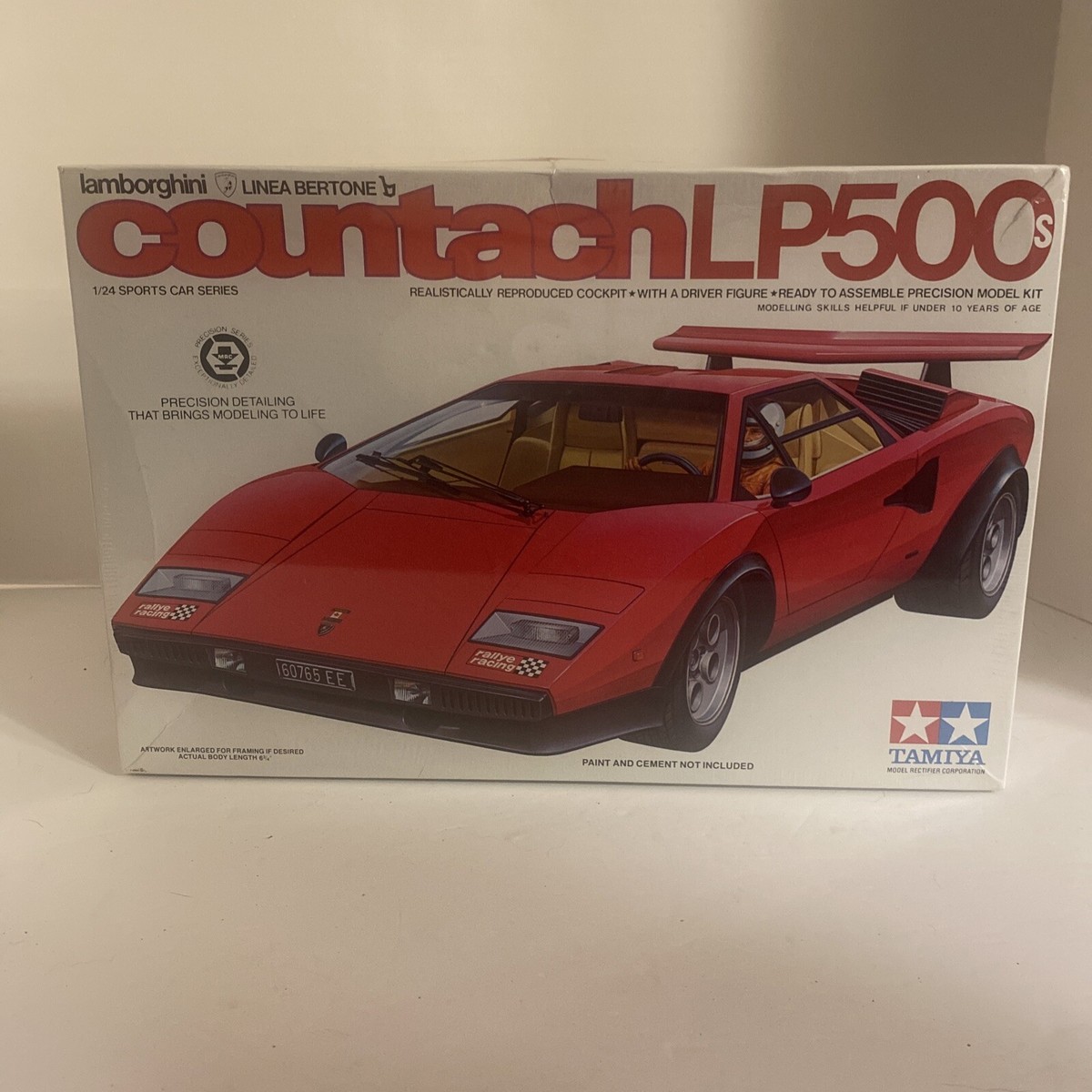 Tamiya 1/24 Lamborghini Countah LP500S Model Kit #2406A NEW