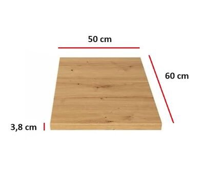 Küchen Arbeitsplatte 50 cm 38 mm Küchenzeile Küchenblock Eiche Artisan Eko Stilo