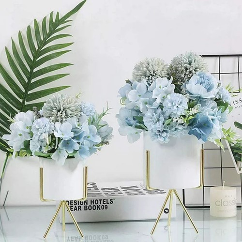 2 Packungen Künstliche Pfingstrosen Seidenblumen Gefälschte Pfingstrose Blumenstrauß für Dekoration Vase