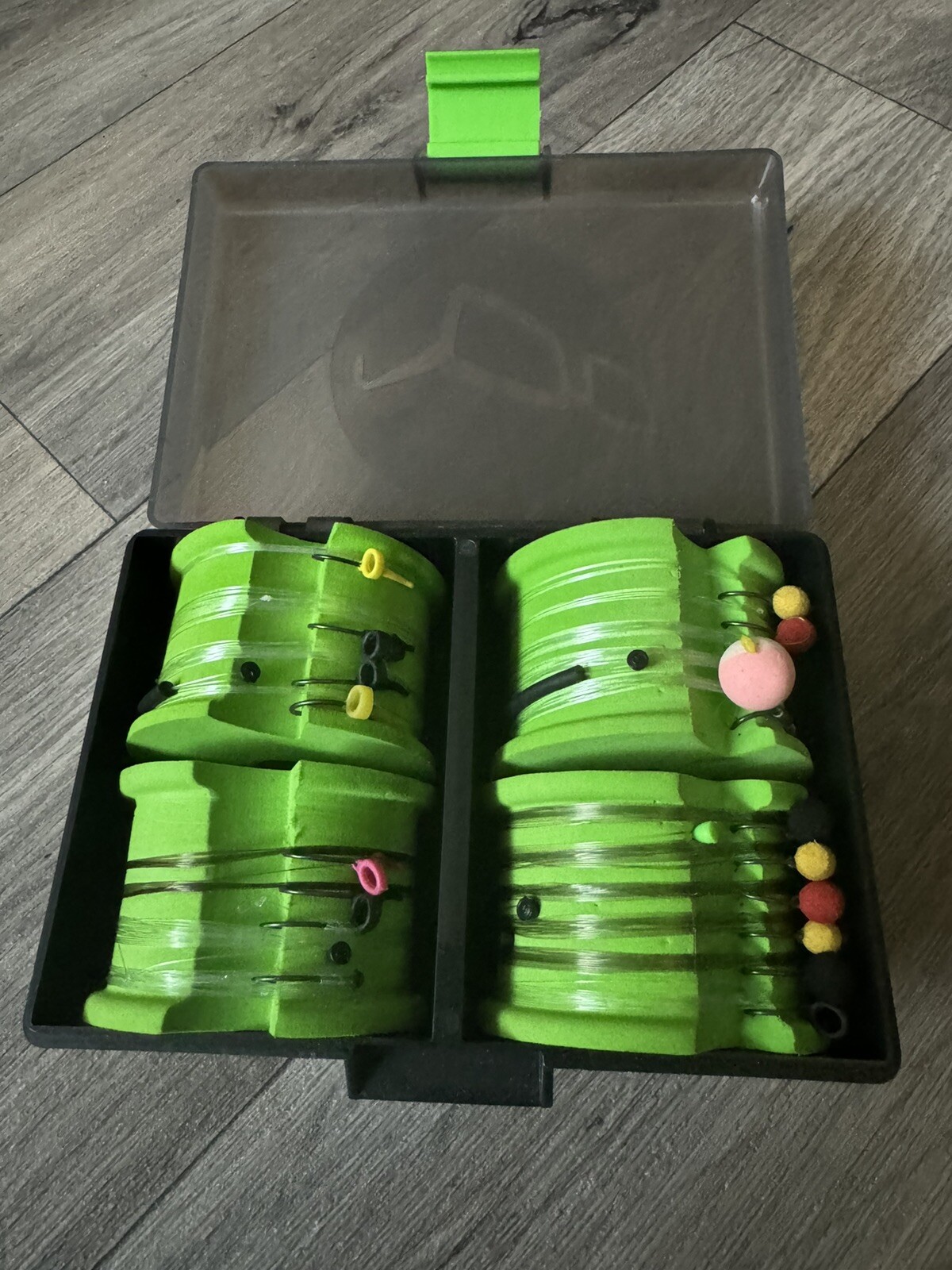 Korda Zig Box Rig Case Carp Fishing Tackle Falak Tayyeb Platinum