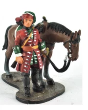 Tropper Nicolai Dragoon Reg. c1730 delPrado Cavalry through the Ages CBH025 1:32