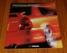 Original 2003 Mazda Mazdaspeed Protege Sales Brochure Catalog
