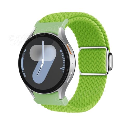 Cinturino nylon magnetico Quick Fit per Samsung Galaxy Watch FE 7 4 5 6 Classic - Foto 48 di 106
