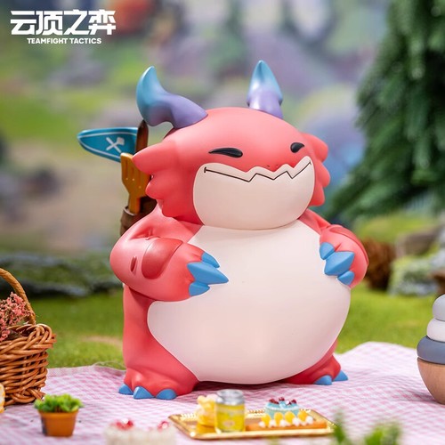 Official League of Legends Teamfight Tactics Fat Dragon PVC Figure LOL Statue - Picture 4 of 10