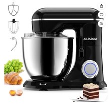 Ailessom Stand Mixer 6.5 QT 660 W 10 Speed Tilt Head Food Mixer