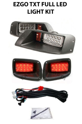EZGO TXT 1996-2013 Adjustable (FULL LED) LIGHT KIT, LED Headlight & Tail Light  - Photo 1 sur 7