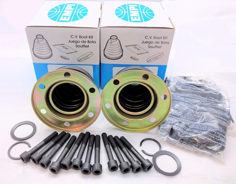 Inner & Outer CV Axle Boot Kit For Volkswagen Beetle 1968-1979 w/ IRS - Image 2 of 4