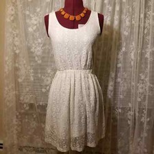 Mossimo Supply Co. Ivory Lace Dress