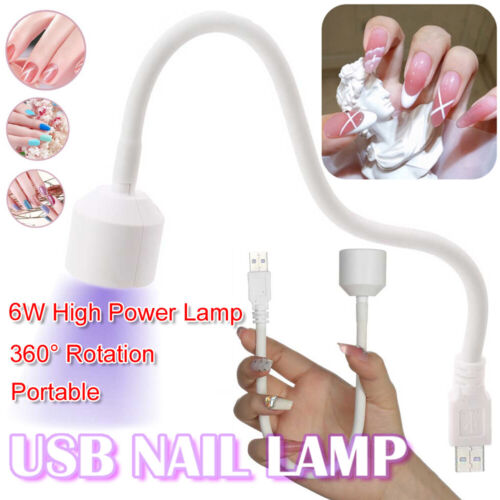UV LED Nail Lamp Mini Quicky-Dry UV Light for Nails Gel Polish Nail Tips DIY - Foto 1 di 12