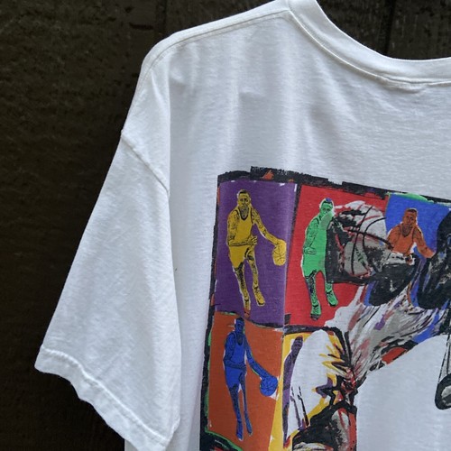 Vintage 1990s Nike Penny Hardaway Warhol-esque Art Shirt, sz Large - Picture 13 of 17