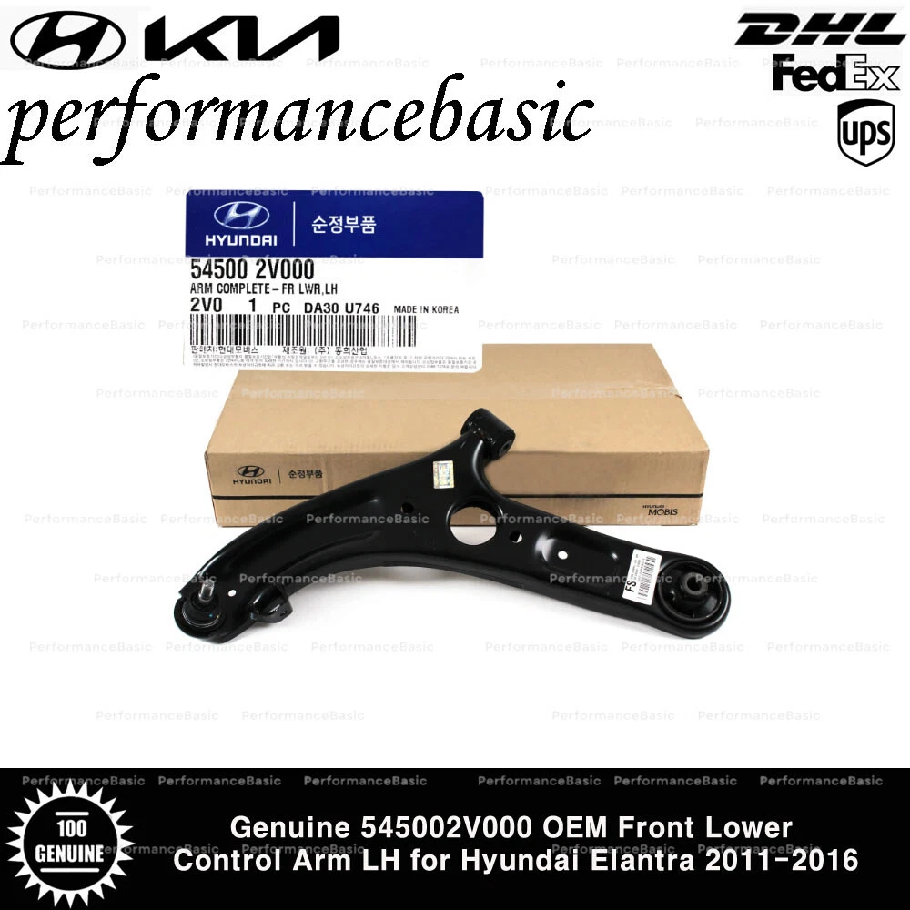 Brazo De Control Inferior Izquierdo Delantero Con Rótula Para Hyundai Elantra 2001-2006 – Fácil De Instalar